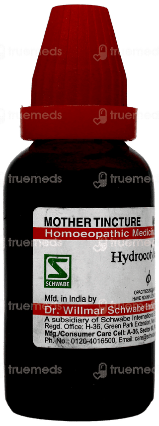 Dr Willmar Schwabe Hydrocotyle Asiatica Q Mother Tincture 30Ml